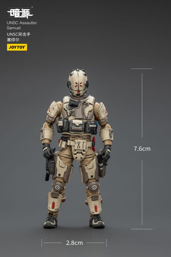 UNSC Dark Source Action Figur Assaulter Samuel 7 cm