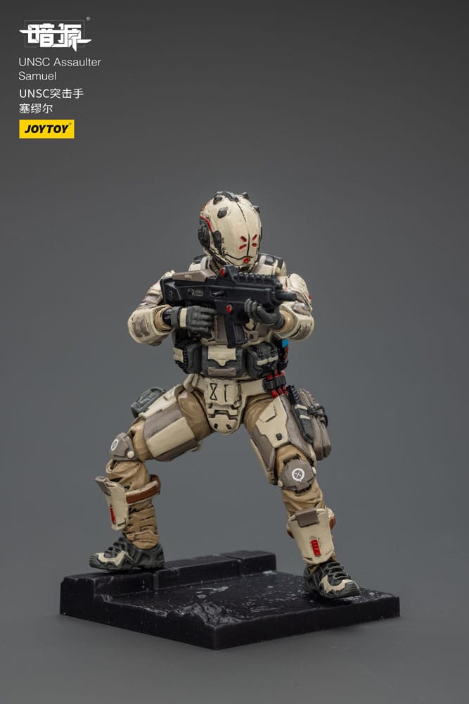 UNSC Dark Source Action Figur Assaulter Samuel 7 cm