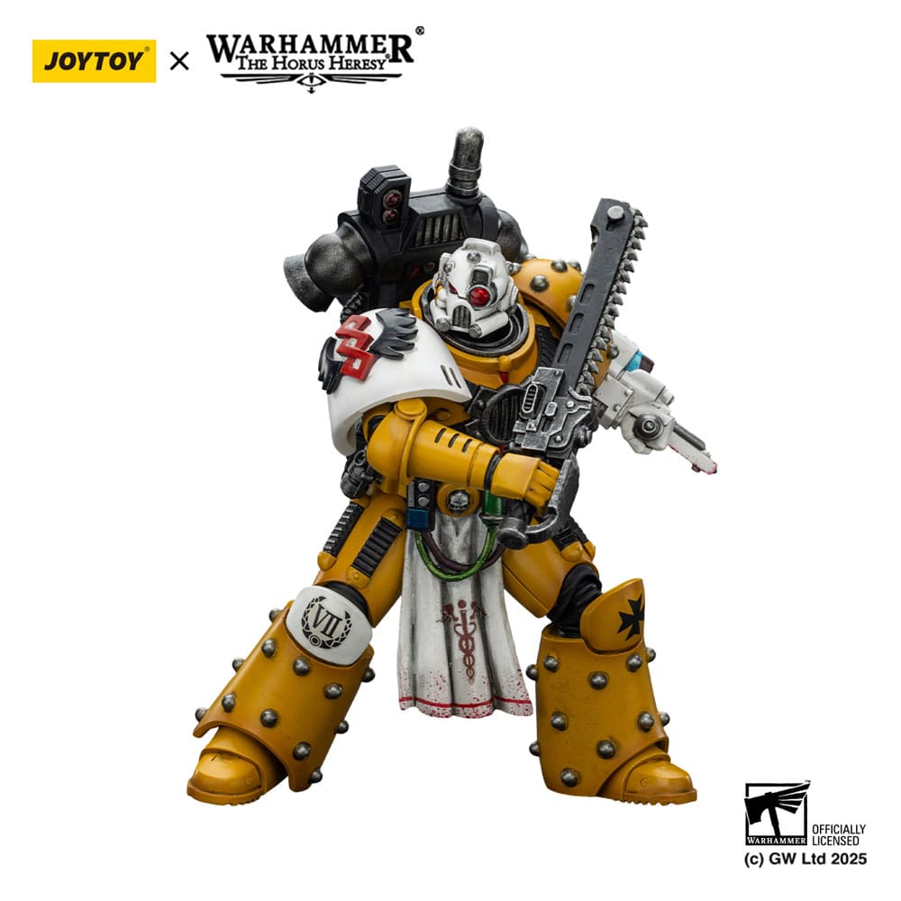 Warhammer 40,000: imperial Fists Action Figure Legion Apothecary 12 cm