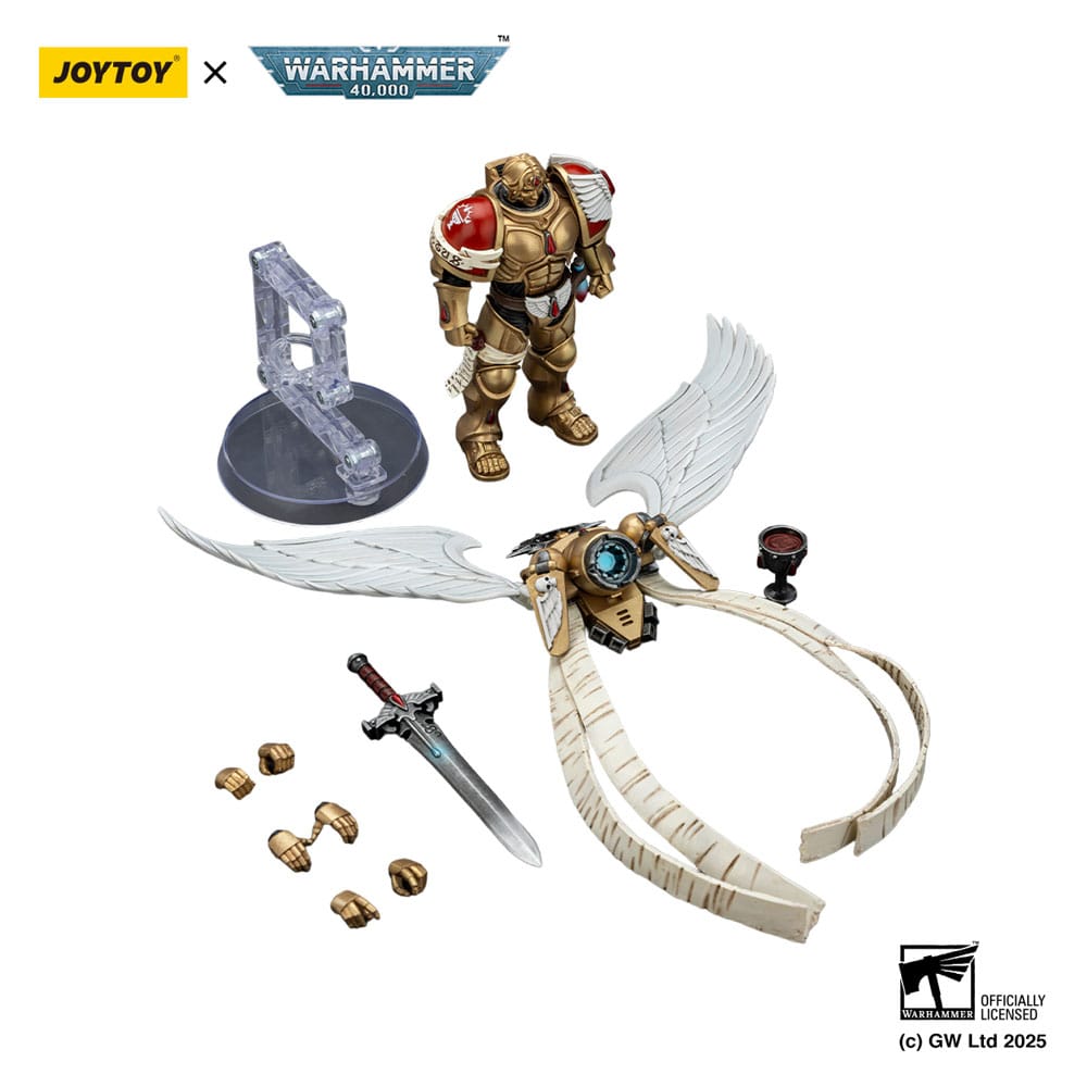 Warhammer 40,000 Action Figure 1/18 Blood Angels The Sanguinor with Encarmine Broadsword 12 cm