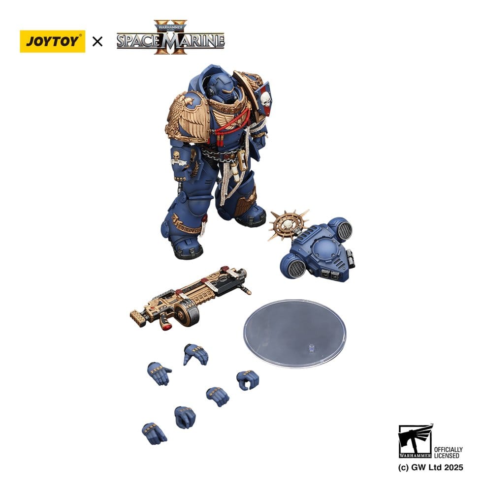 Warhammer 40,000 Action Figure Ultramarines Heavy Relic Primus Armor 13 cm
