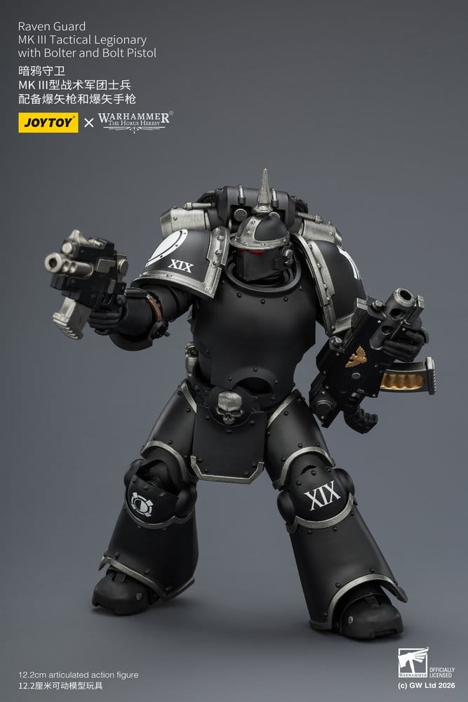 Warhammer 40,000 Action Figure Raven Guard MK III Tactical Legionary 12 cm