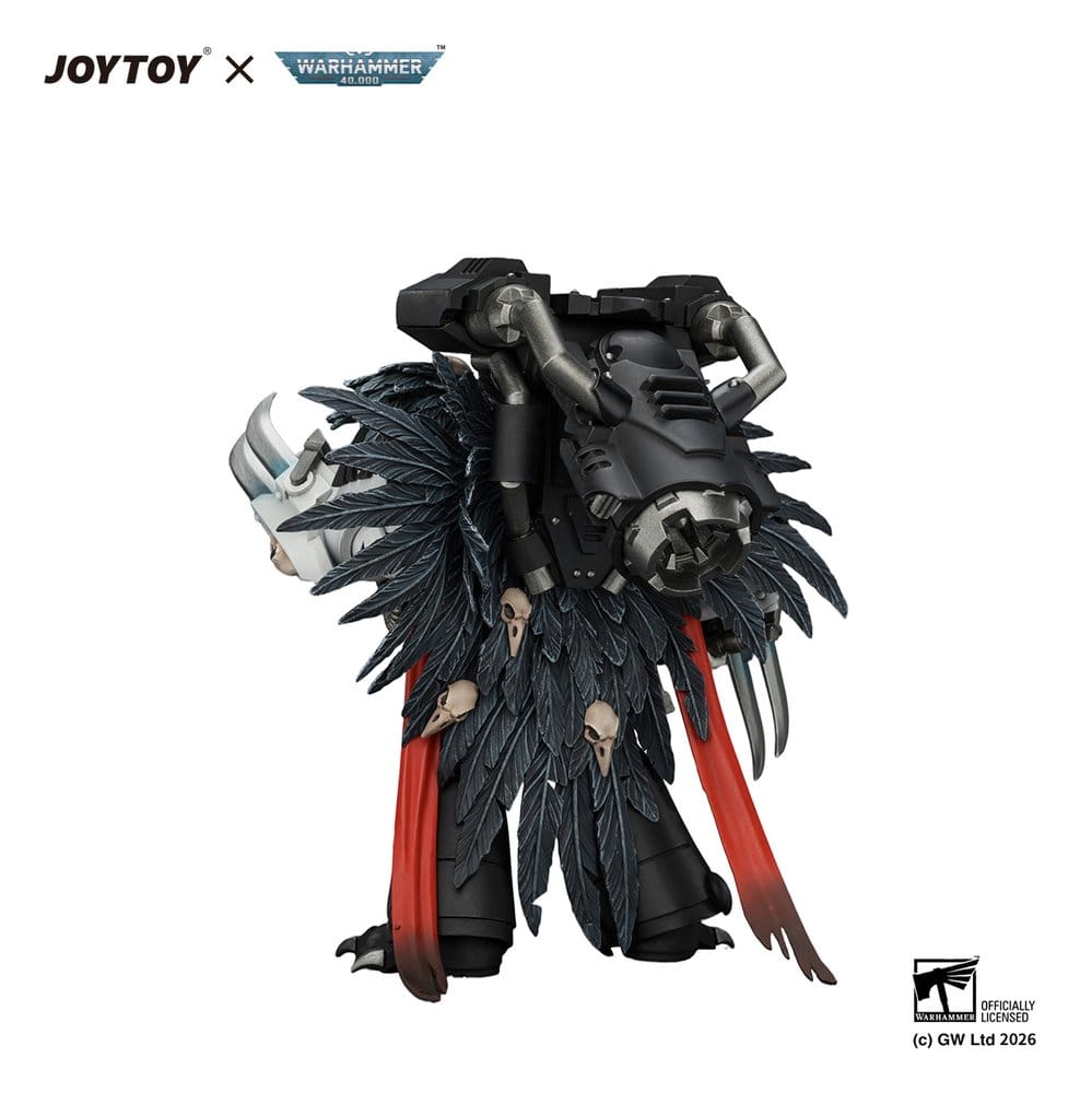 Warhammer Action Figure Raven Guard Chapter Master Aethon Shaan 13 cm