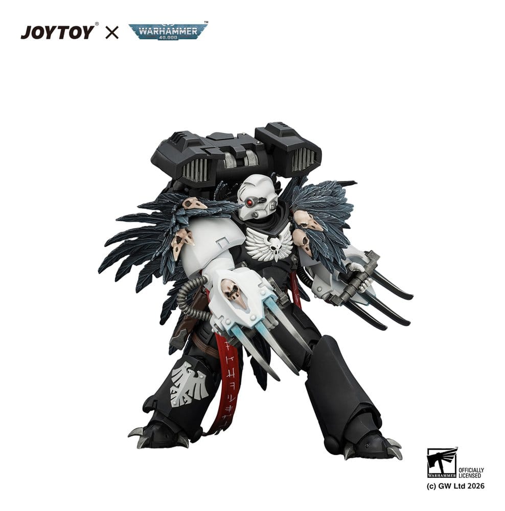 Warhammer Action Figure Raven Guard Chapter Master Aethon Shaan 13 cm