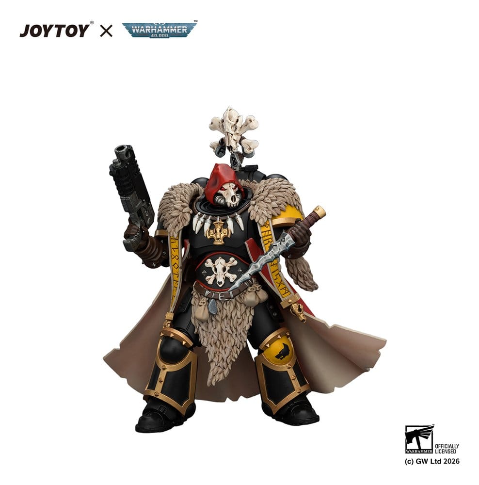 Warhammer Action Figure Space Wolves Wolf Priest 12 cm