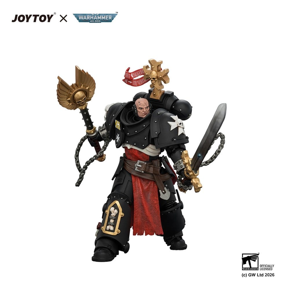 Warhammer Action Figure Black Templars Execrator 1 12 cm