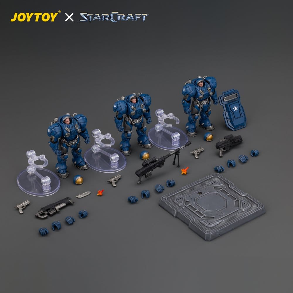 StarCraft Figure Set Terran Marine