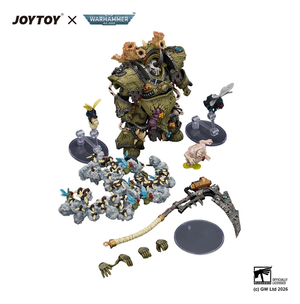 Warhammer Action Figure Death Guard Typhus Herald of the Plague God 15 cm