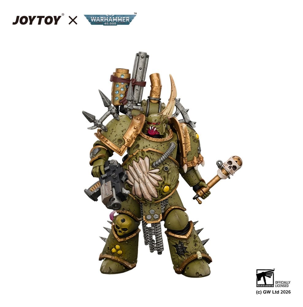 Warhammer Action Figure Death Guard Plague Marine 1 12 cm