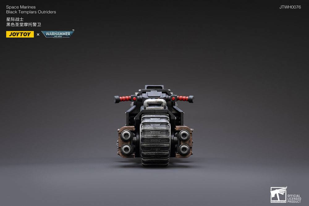 Warhammer 40k Black Templars Outrider Bike 22 cm 1/18 Action Figure