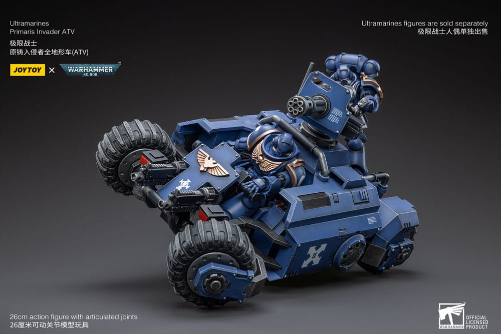 Warhammer 40k Ultramarines Primaris Invader ATV 26cm 1/18 Scale Vehicle