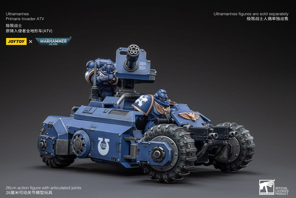 Warhammer 40k Ultramarines Primaris Invader ATV 26cm 1/18 Scale Vehicle