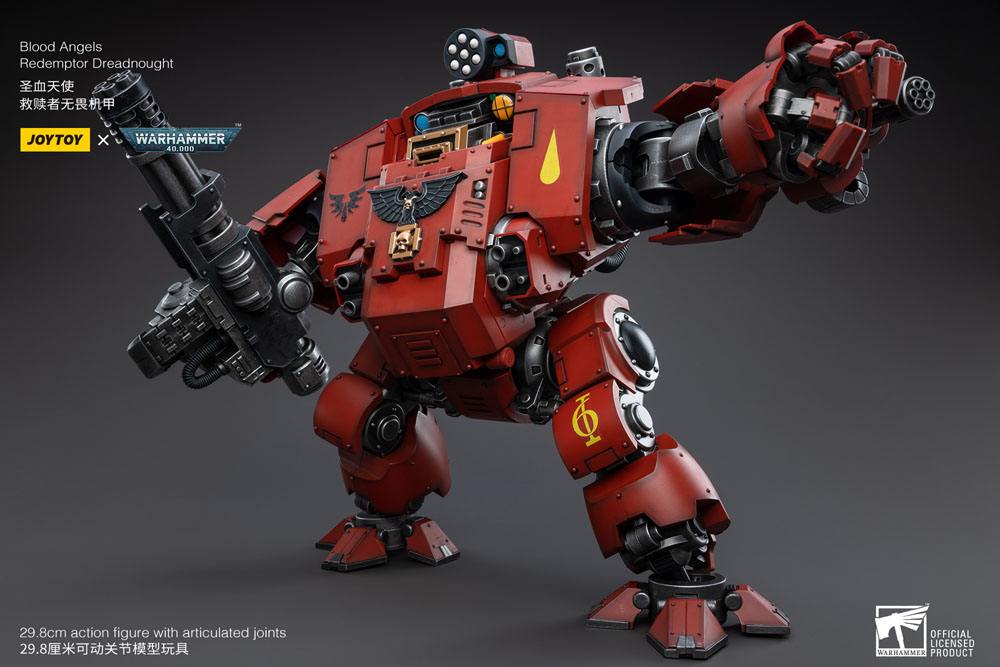 Warhammer 40k Action Figure 1/18 Blood Angels Redemptor Dreadnought 30 cm