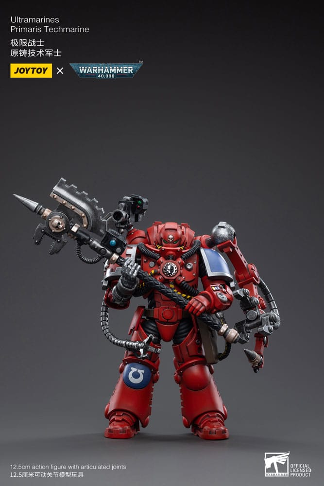 Warhammer 40k Ultramarines Primaris Techmarine 12cm 1/18 Scale Action Figure