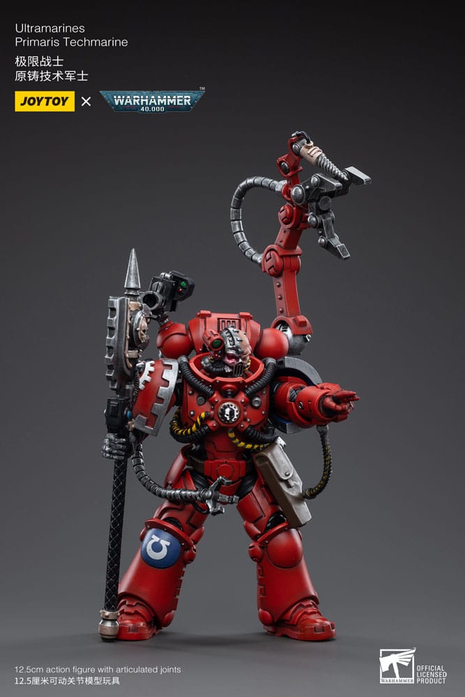 Warhammer 40k Ultramarines Primaris Techmarine 12cm 1/18 Scale Action Figure