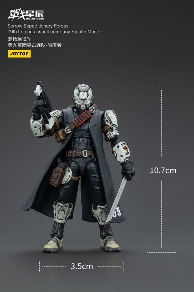 Battle For the Stars Sorrow Expeditionary Forces 09th Legion Assault Company-Signaller 12 cm Action Figure