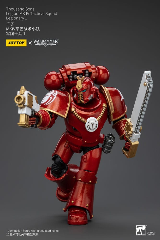 Warhammer The Horus Heresy Thousand Sons Legion MK IV Tactical Squad Legionary 1 12 cm 1/18 Action Figure
