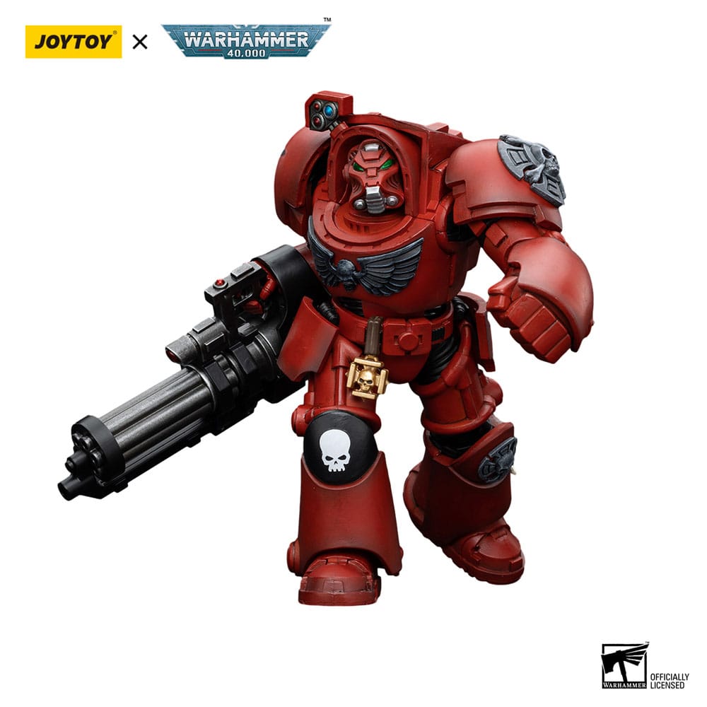 Warhammer The Horus Heresy Blood Angels Terminator Squad Terminator with Assault Cannon 14 cm 1/18 Action Figure