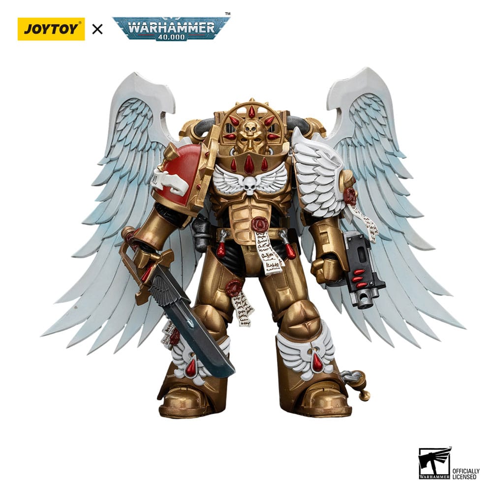 Warhammer The Horus Heresy Blood Angels Sanguinary Guard with Encarmine Sword 1 12 cm 1/18 Action Figure