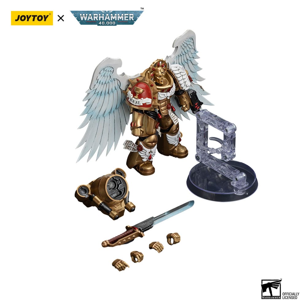 Warhammer The Horus Heresy Blood Angels Sanguinary Guard with Encarmine Sword 1 12 cm 1/18 Action Figure