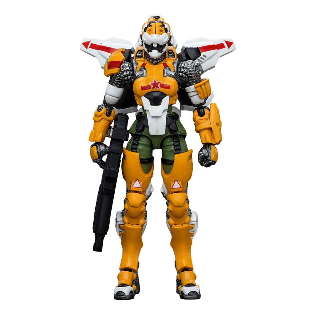 Infinity Yu Jing Black Ops Special Action Team Tiger Soldier Female 12 cm 1/18 Action Figure