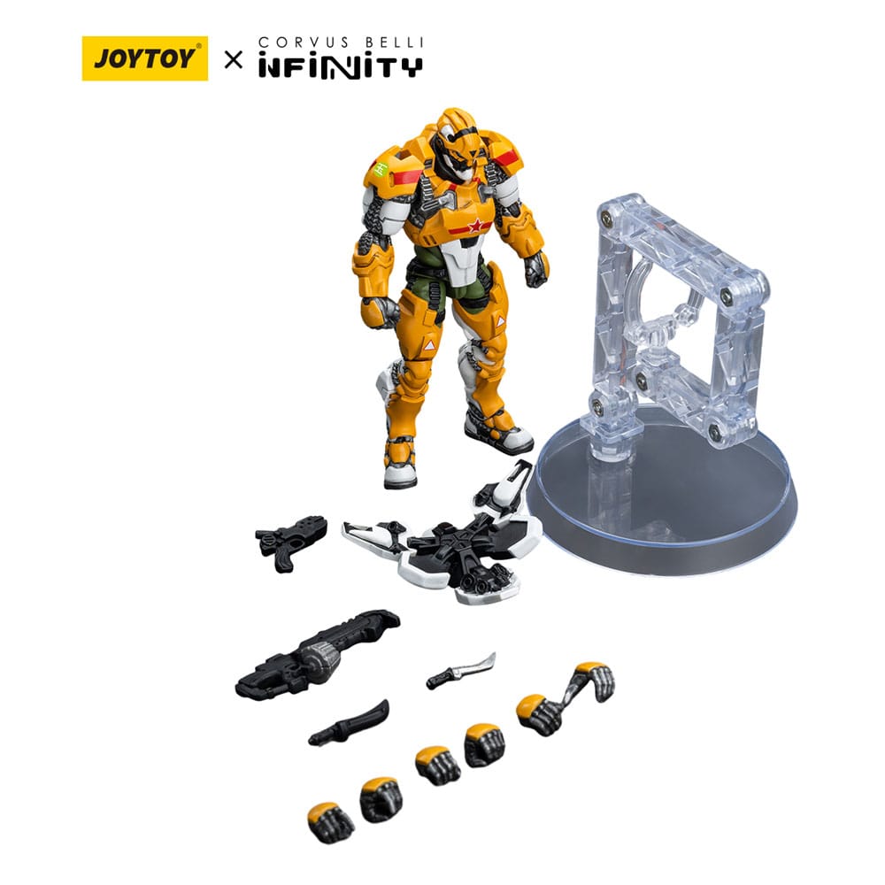 Infinity Yu Jing Black Ops Special Action Team Tiger Soldier Male 12 cm 1/18 Action Figure