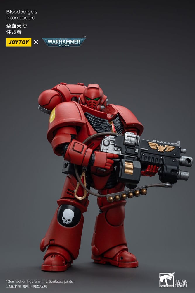 Warhammer 40k Blood Angels Intercessors 12 cm 1/8 Action Figure