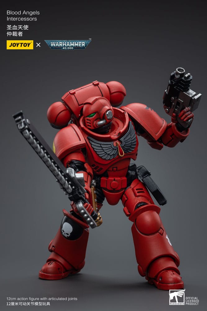 Warhammer 40k Blood Angels Intercessors 12 cm 1/8 Action Figure