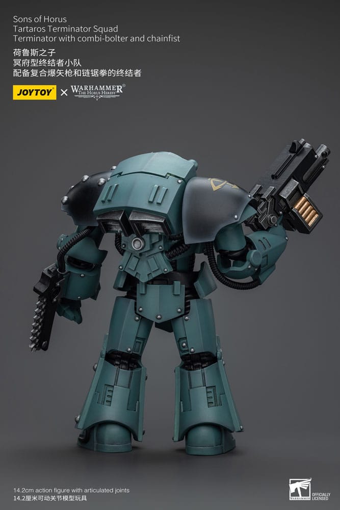 Warhammer The Horus Heresy Tartaros Terminator Squad Terminator With Combi-Bolter And Chainfist 12 cm 1/18 Action Figure
