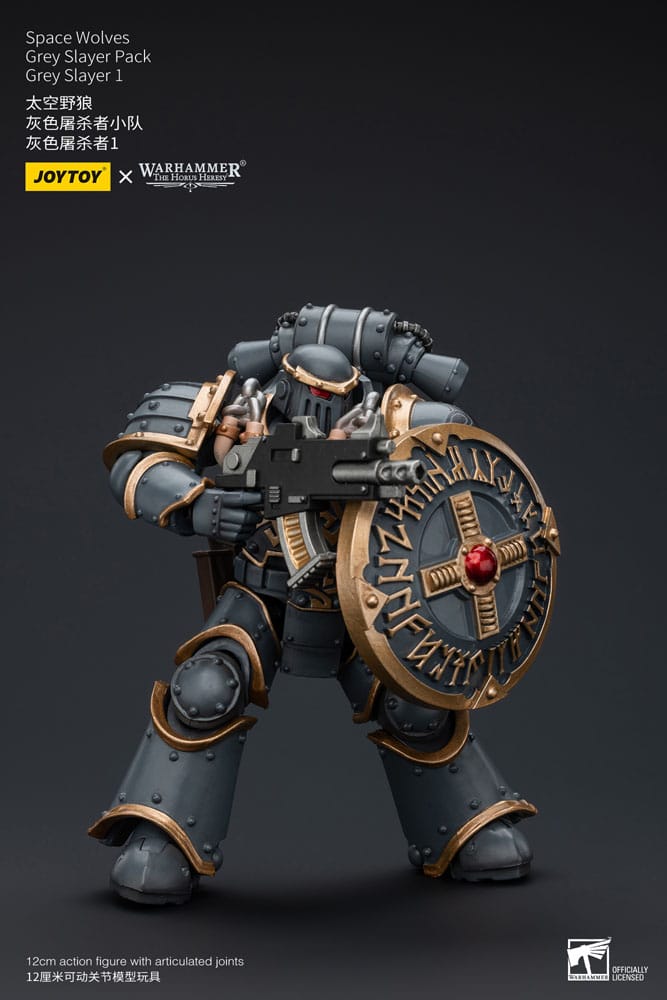 Warhammer The Horus Heresy Space Wolves Grey Slayer Pack Grey Slayer 1 12 cm 1/18 Action Figure