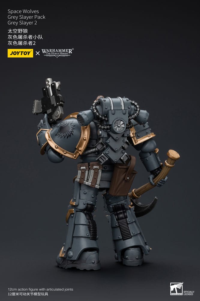 Warhammer The Horus Heresy Space Wolves Grey Slayer Pack Grey Slayer 2 12 cm 1/18 Action Figure