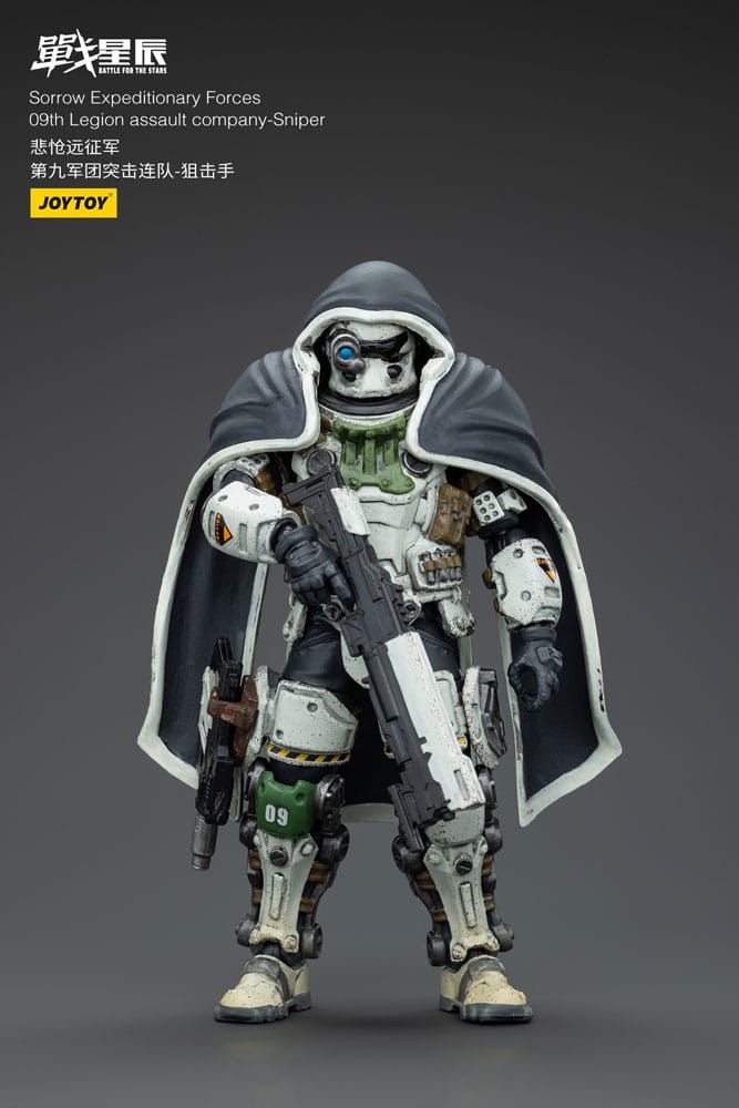 Battle For the Stars Sorrow Expeditionary Forces 09th Legion Assault Company-Sniper 12 cm Action Figure