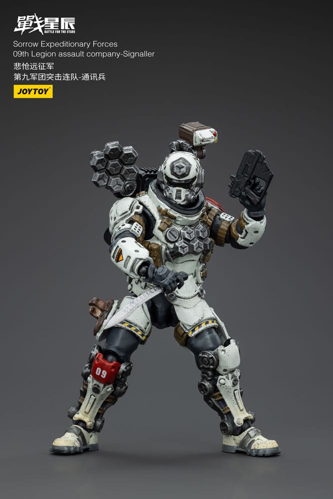 Battle For the Stars Sorrow Expeditionary Forces 09th Legion Assault Company-Signaller 12 cm Action Figure