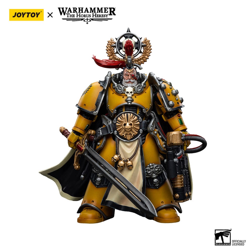 Warhammer The Horus Heresy Imperial Fists Legion Praetor with Power Sword 12 cm 1/18 Action Figure