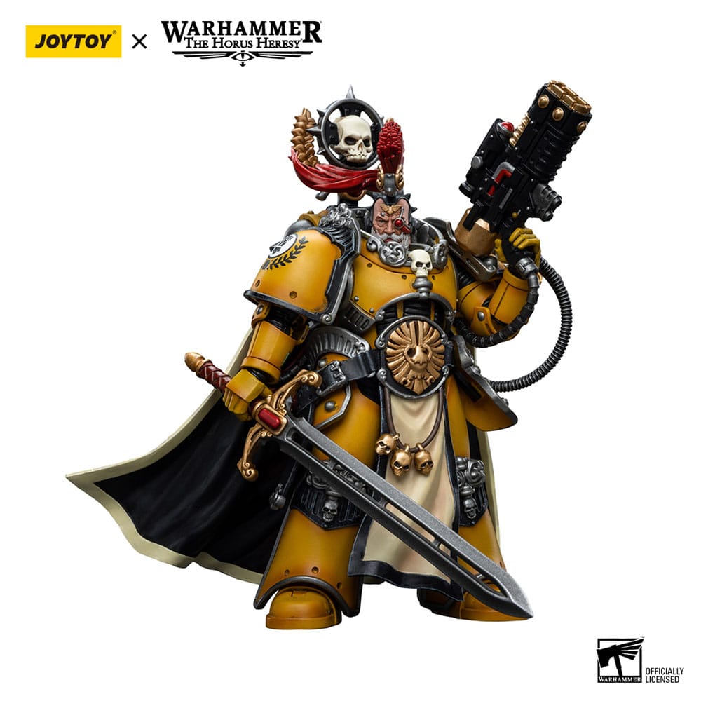 Warhammer The Horus Heresy Imperial Fists Legion Praetor with Power Sword 12 cm 1/18 Action Figure