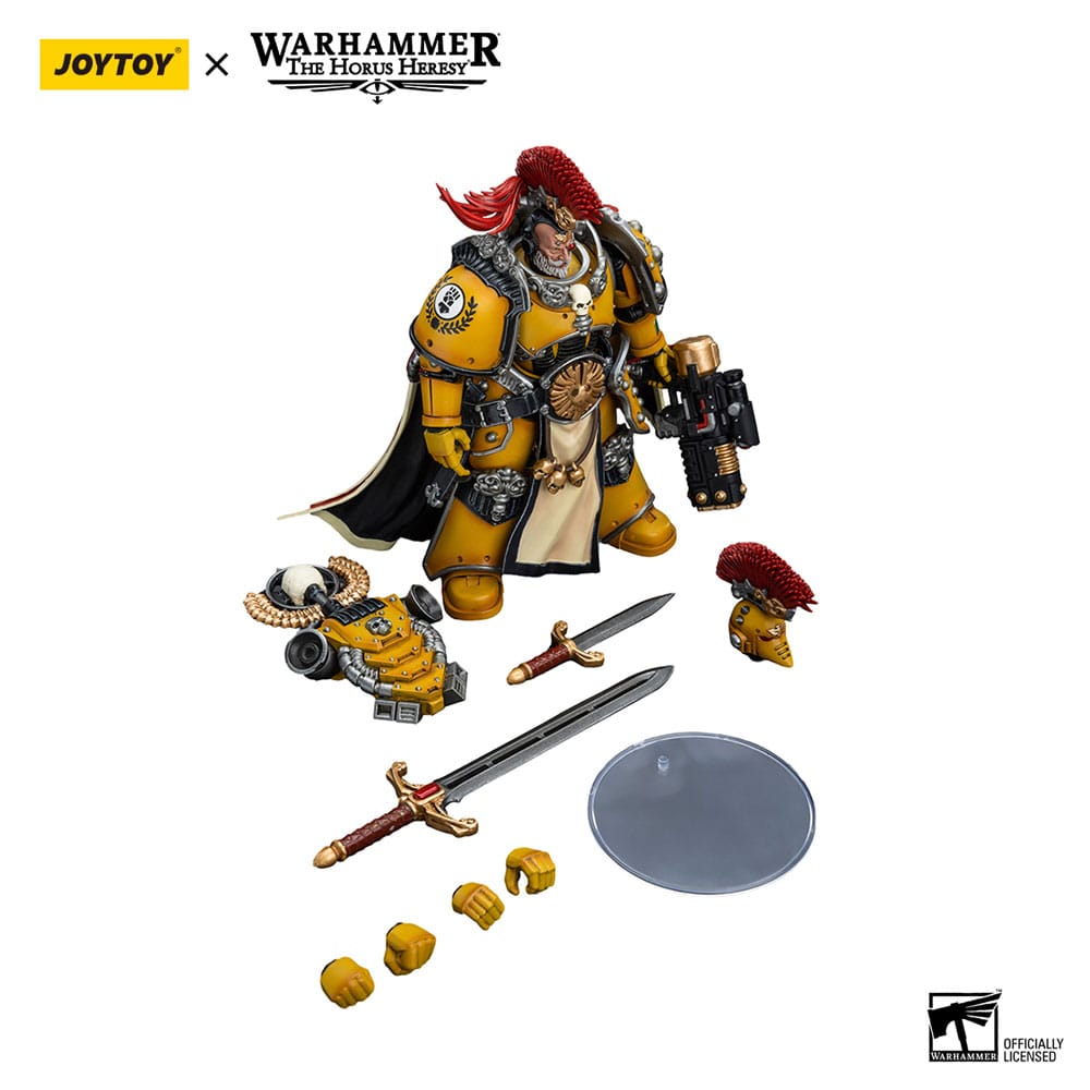 Warhammer The Horus Heresy Imperial Fists Legion Praetor with Power Sword 12 cm 1/18 Action Figure