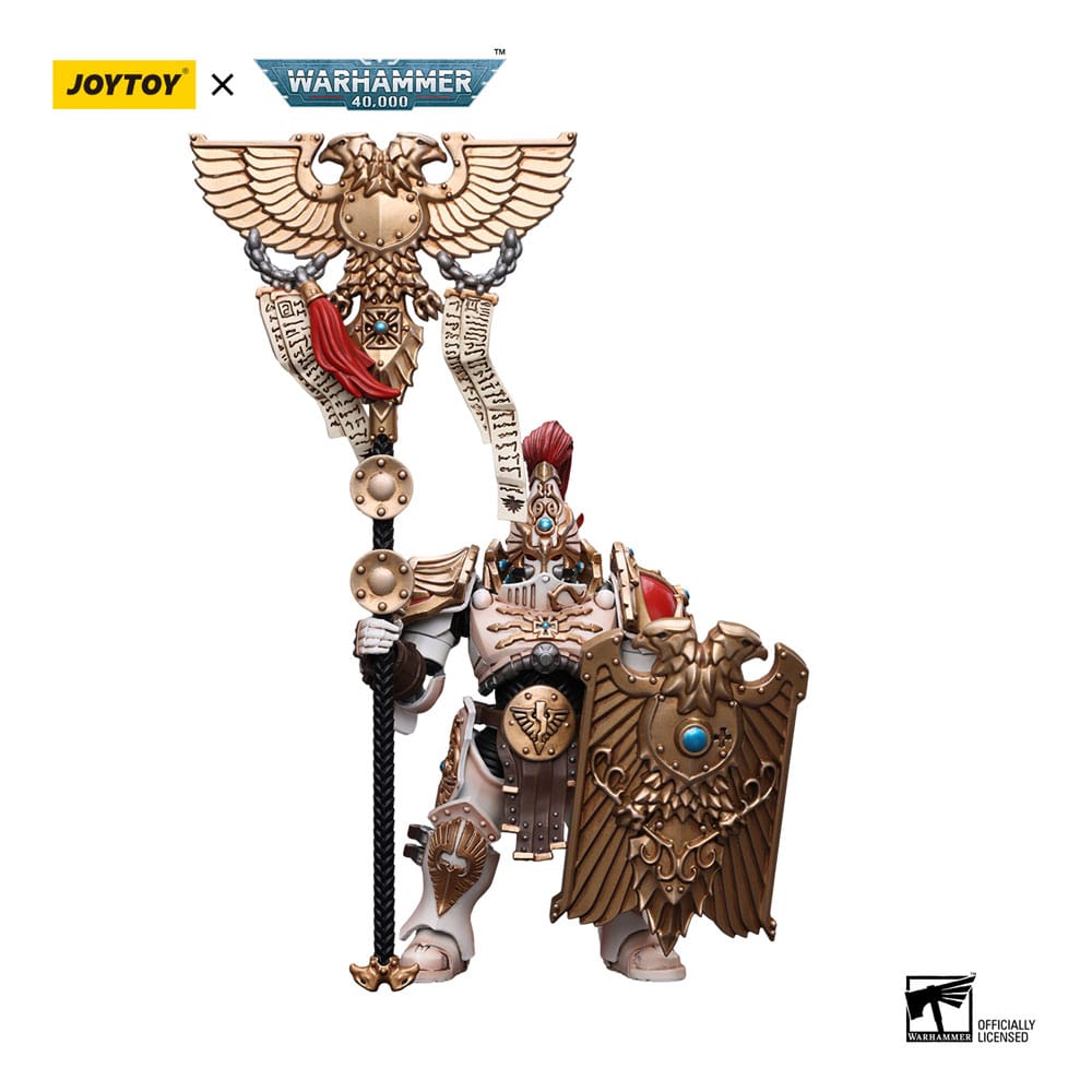 Warhammer 40k Adeptus Custodes Solar Watch Vexilus Praetor 12cm 1/18 Scale Action Figure