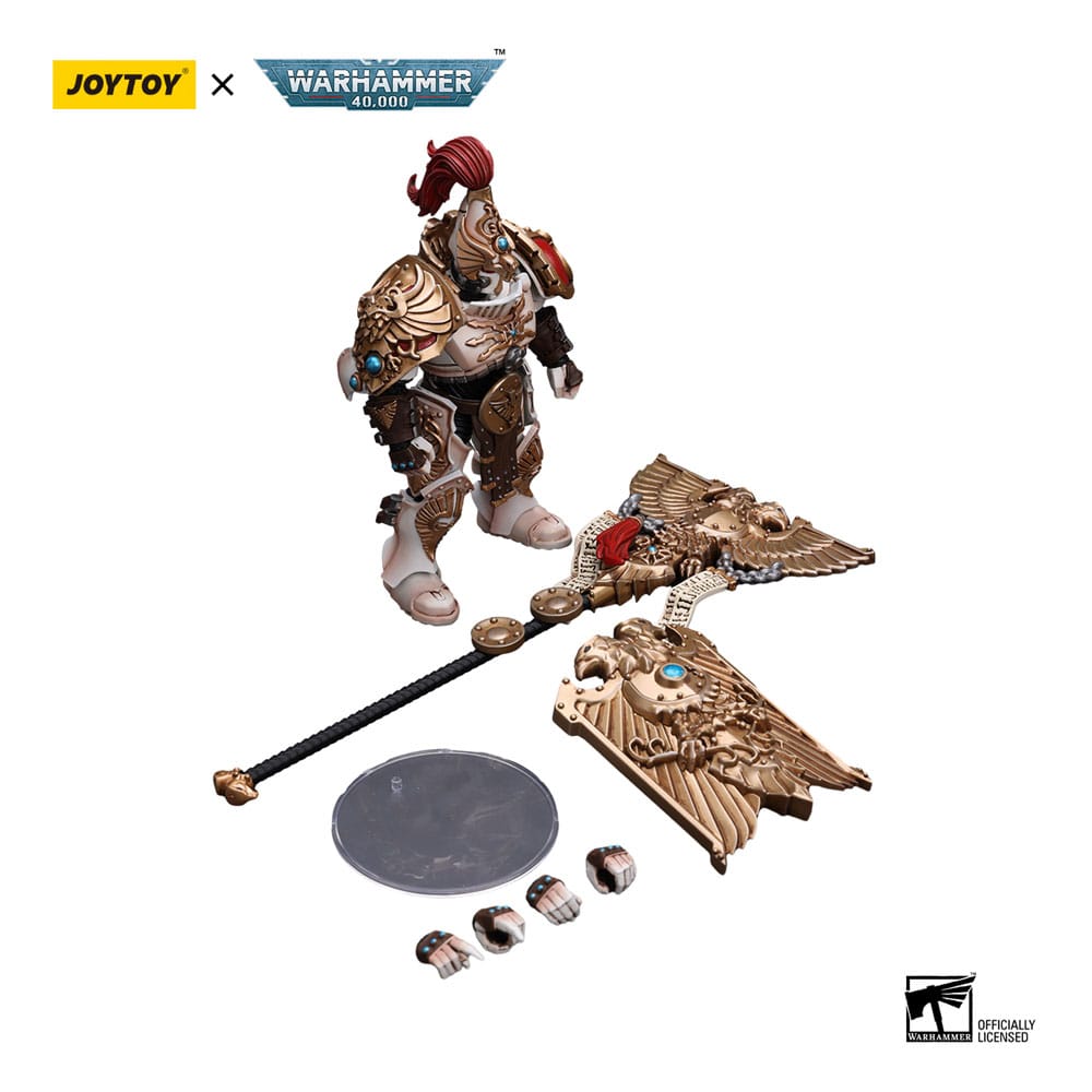 Warhammer 40k Adeptus Custodes Solar Watch Vexilus Praetor 12cm 1/18 Scale Action Figure