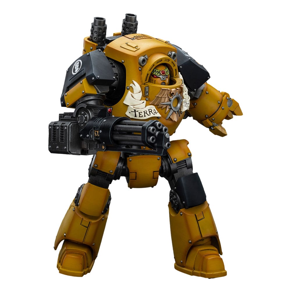 Warhammer The Horus Heresy Imperial Fists Contemptor Dreadnought 12cm 1/18 Scale Action Figure