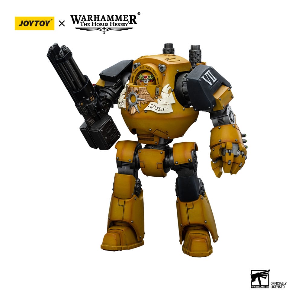 Warhammer The Horus Heresy Imperial Fists Contemptor Dreadnought 12cm 1/18 Scale Action Figure