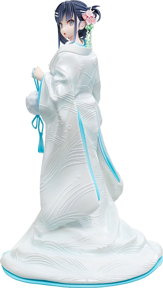 Rascal Does Not Dream of a Bunny Girl Senpai Mai Sakurajima White Kimono Ver. 23 cm 1/7 Statue