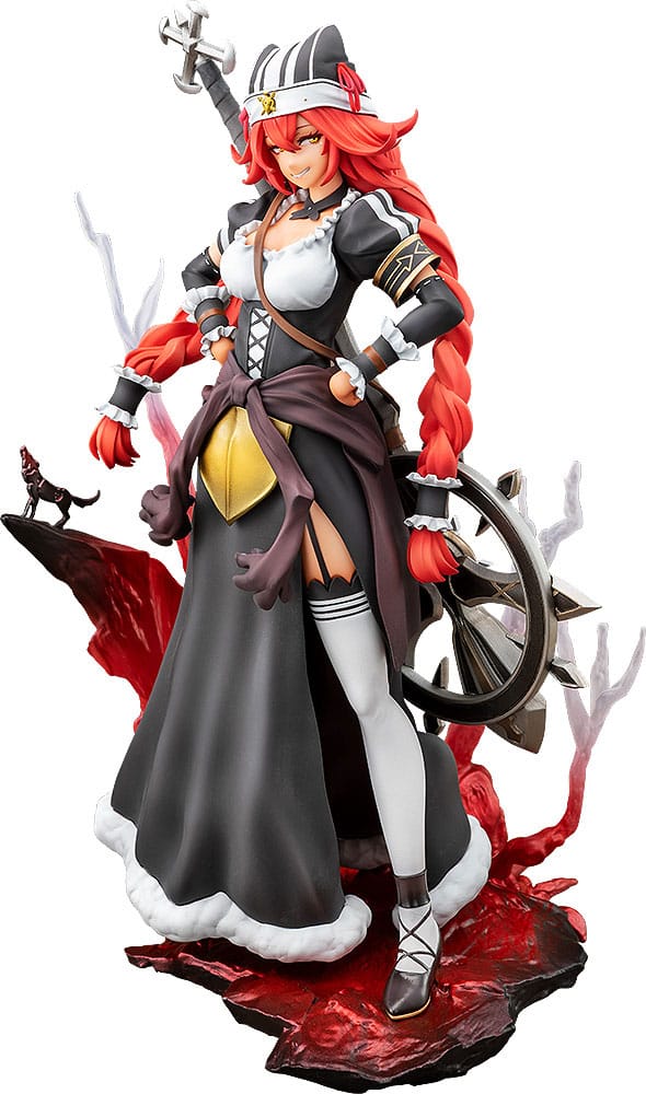 Overlord Lupusregina Beta 10th Anniversary so-bin Ver. 22 cm 1/8 PVC Statue with Background Parts