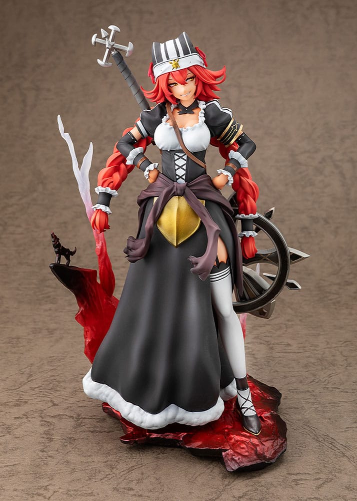 Overlord Lupusregina Beta 10th Anniversary so-bin Ver. 22 cm 1/8 PVC Statue with Background Parts