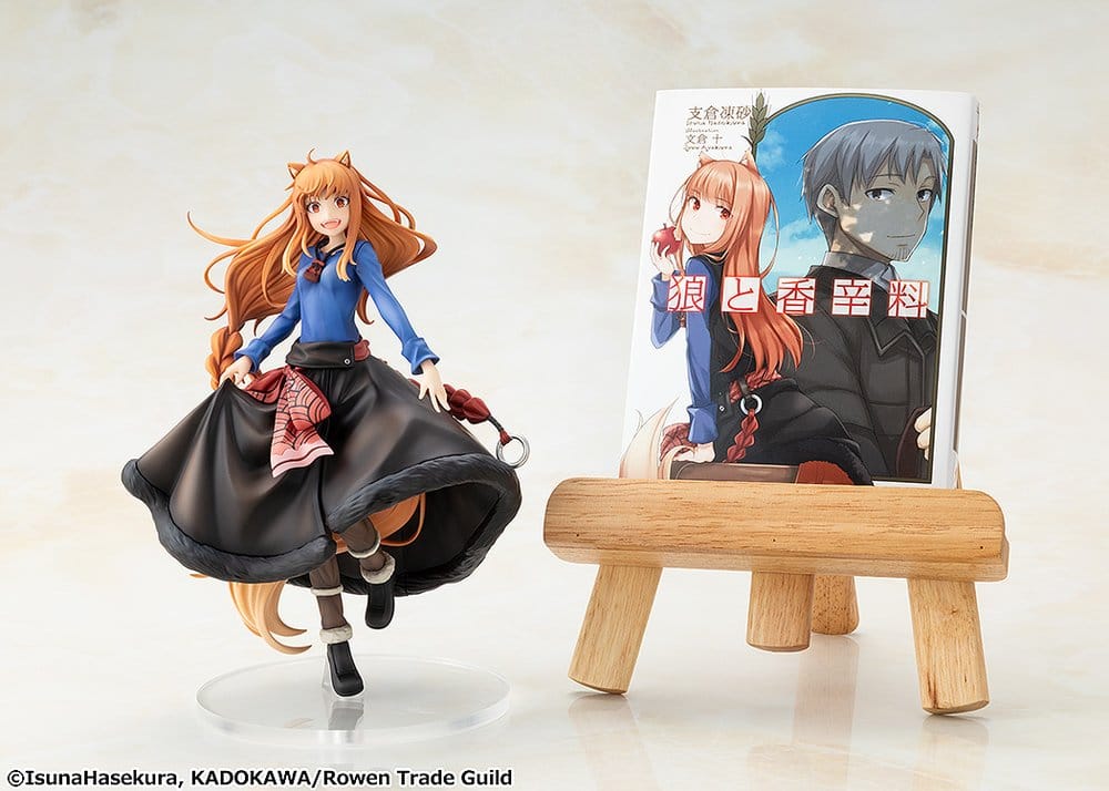 Spice and Wolf: Merchant Meets the Wise Wolf KDcolle PVC Figure Holo illustration by Jyuu Ayakura 17 cm