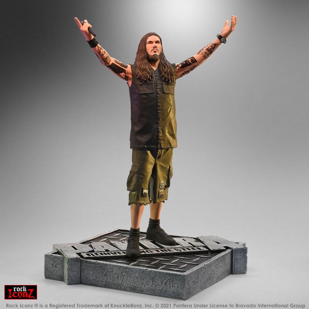 Pantera Rock Iconz Philip Anselmo (Reinventing the Steel) 22 cm Statue