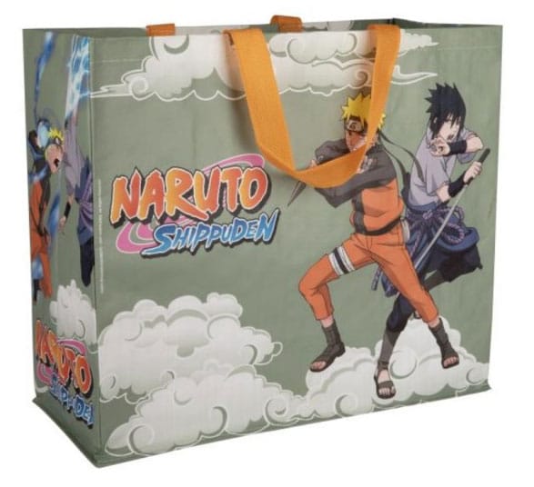 Naruto Shippuden Grey Tote Bag