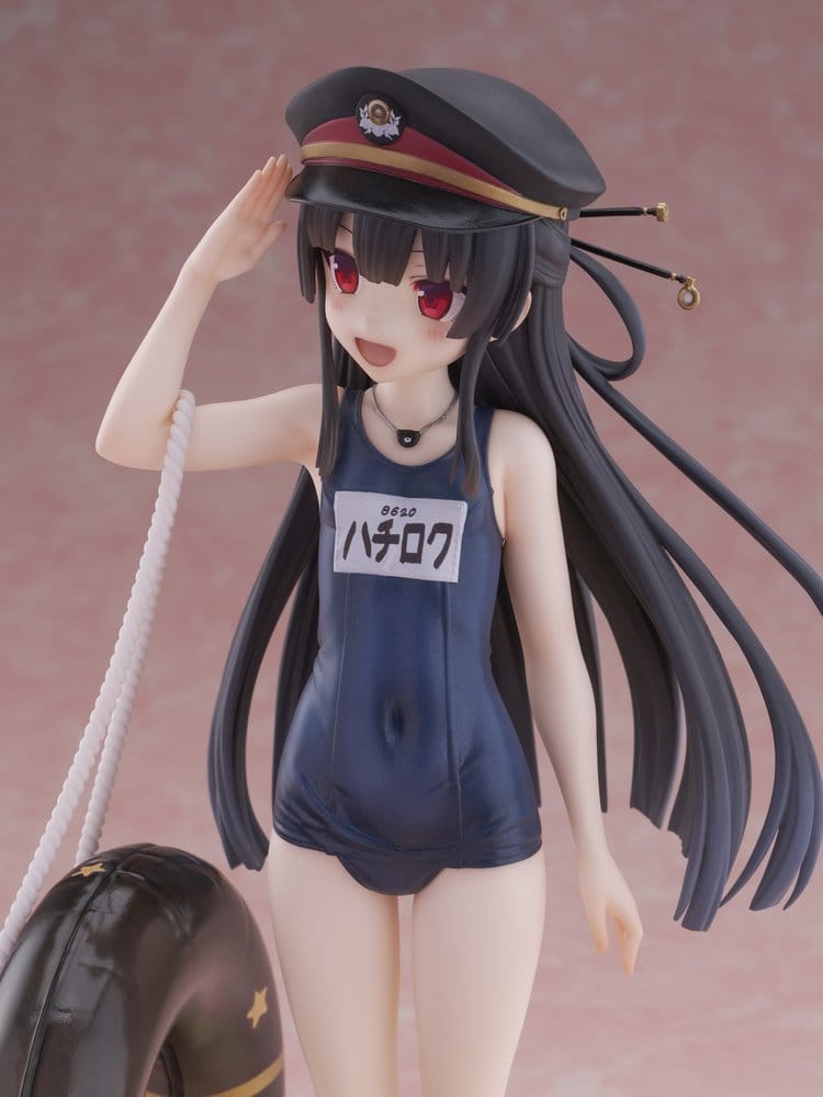 Maitetsu Last Run!! KoiKoi -Sakura- PVC Figure 1/6 Hachiroku School Swimsuit Ver. 23 cm