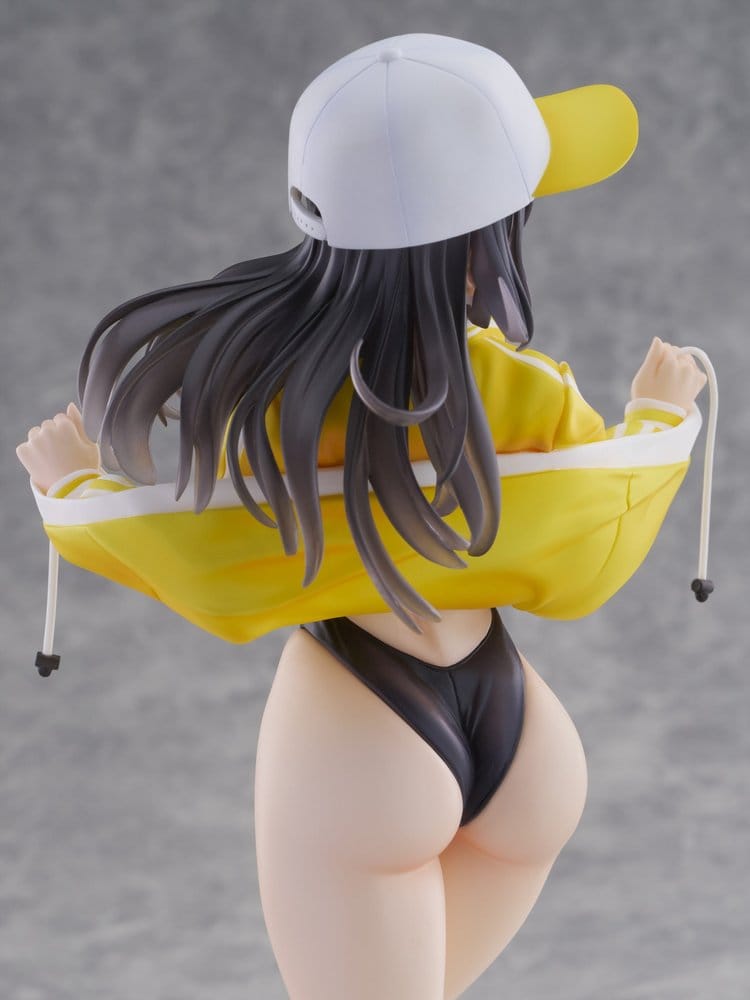 KoiKoi Sakura PVC Figure 1/6 Kyou kara Suieibu Komon no Tama-chan Sensei 27 cm
