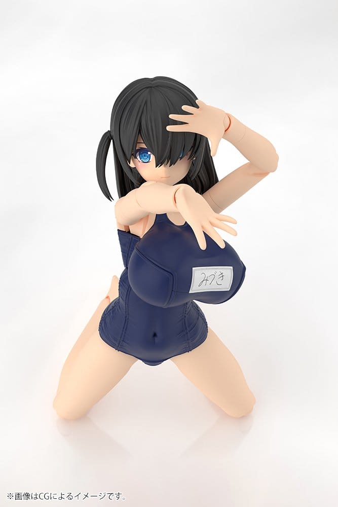 Frame Arms Girl Plastic Model Mizuki School Swimsuits Ver. 16 cm