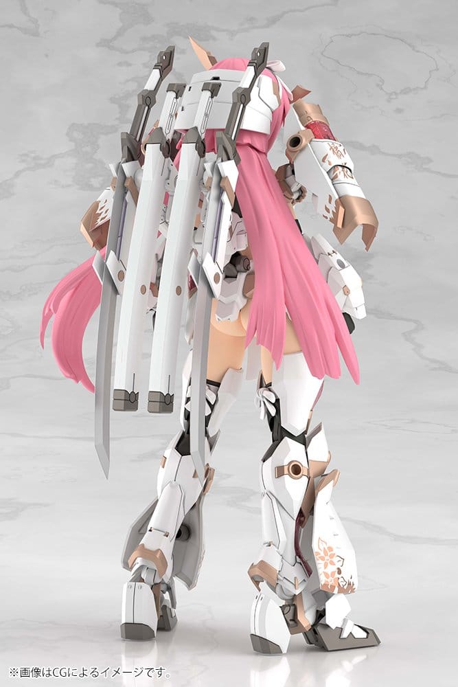 Frame Arms Girl Plastic Model Kit Grand Scale Magatsuki Kikka 25 cm